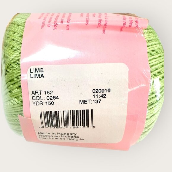 Lot of 6 Aunt Lydias Fashion Size 3 Crochet Thread Assorted Colors Cotton - Picture 3 of 7